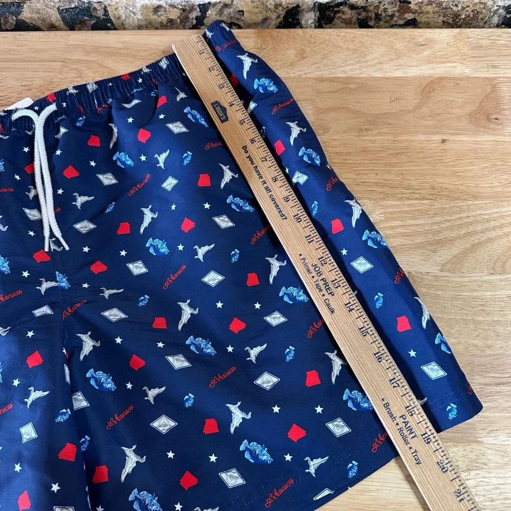 Magellan Outdoors Arkansas Shorts Mens 2XL Blue Fishing Outdoor Hiking Swim